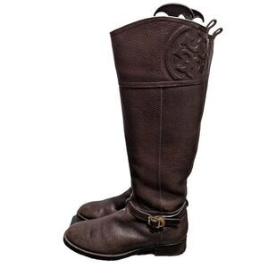 Tory Burch marlene riding boot in brown size 6